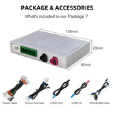 Wireless Apple CarPlay & Android Auto for Lexus ES/UX/NX/IS/RX/GX/RC 2018-2021 Lexus 2018-2021 with TouchPad Apple